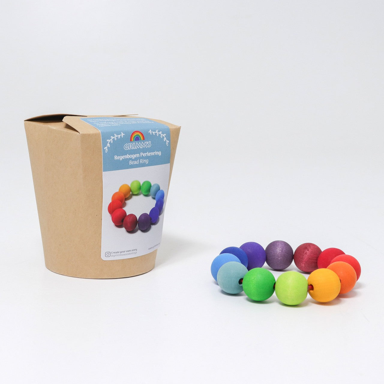 GRIMM'S Rainbow Bead Ring