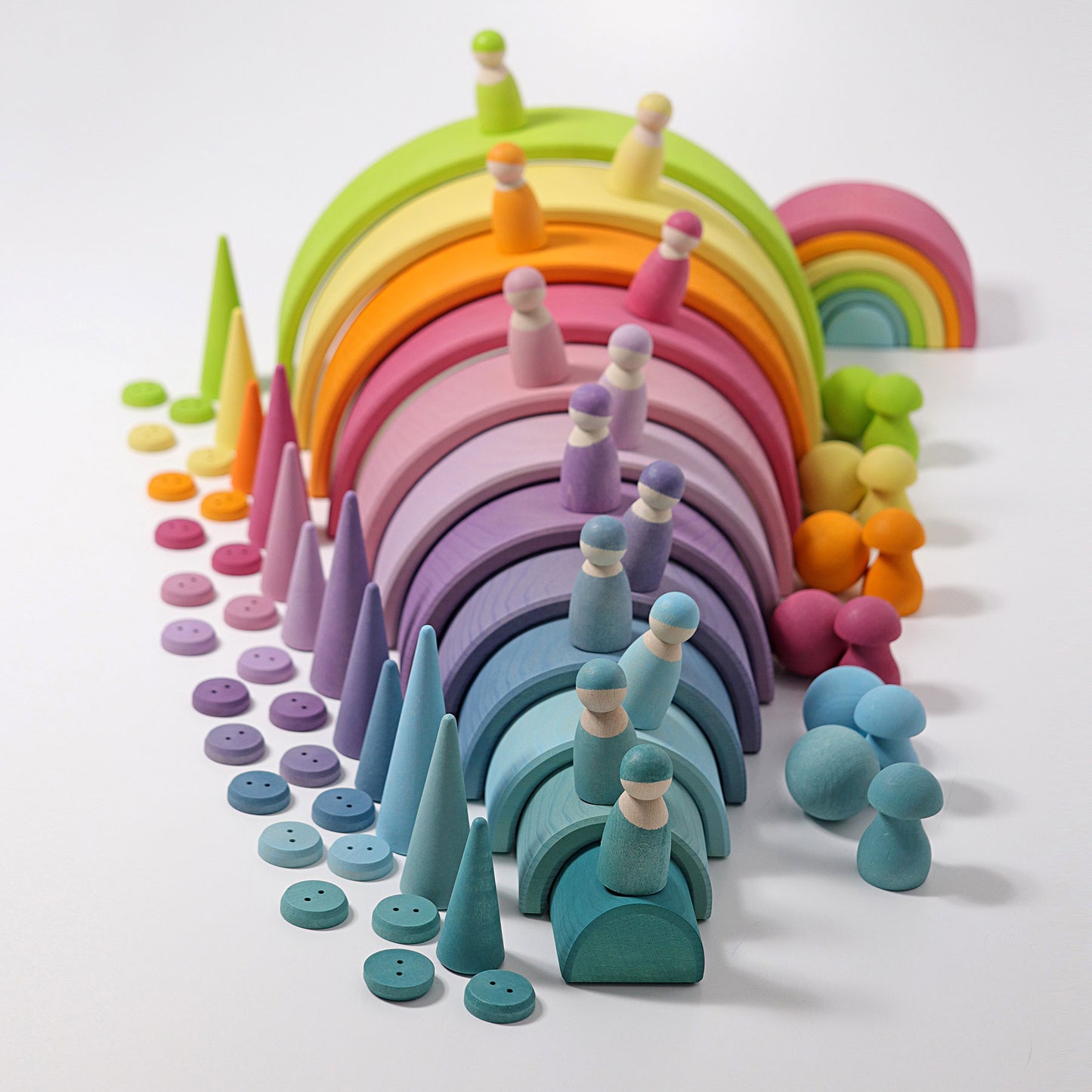 Grimm's Large Rainbow - Bueno Blocks