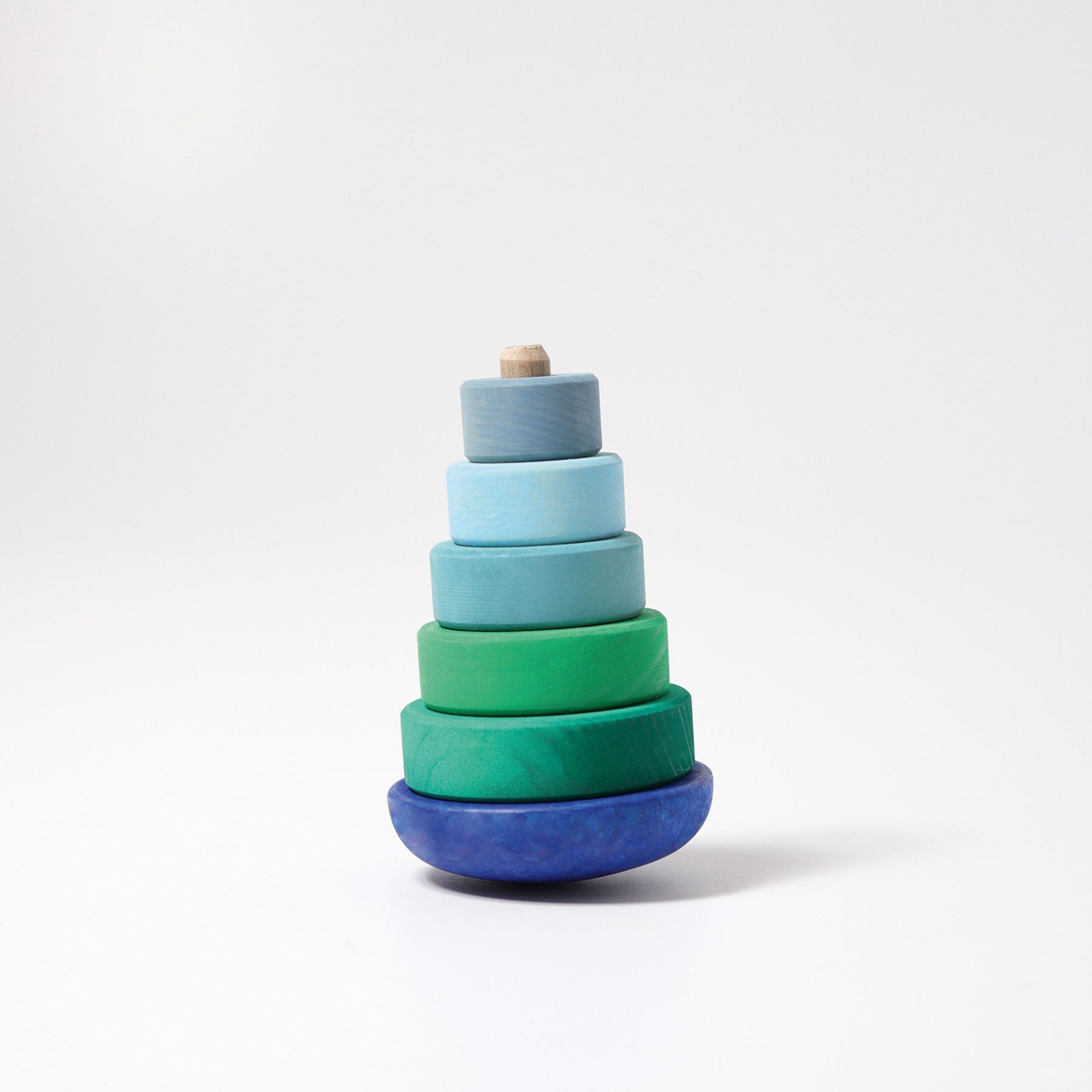 Grimm's Wobbly Stacking Tower - Bueno Blocks