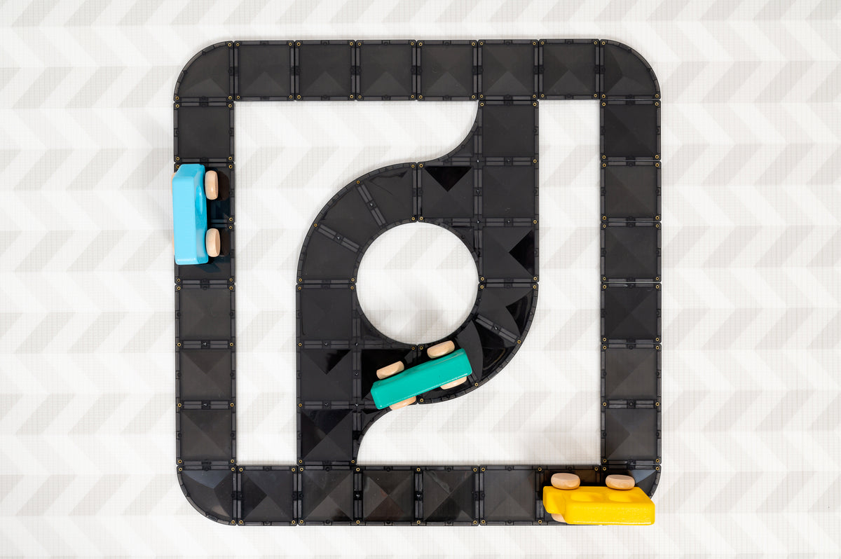 CONNETIX Roads Creative Pack 48pc - Bueno Blocks