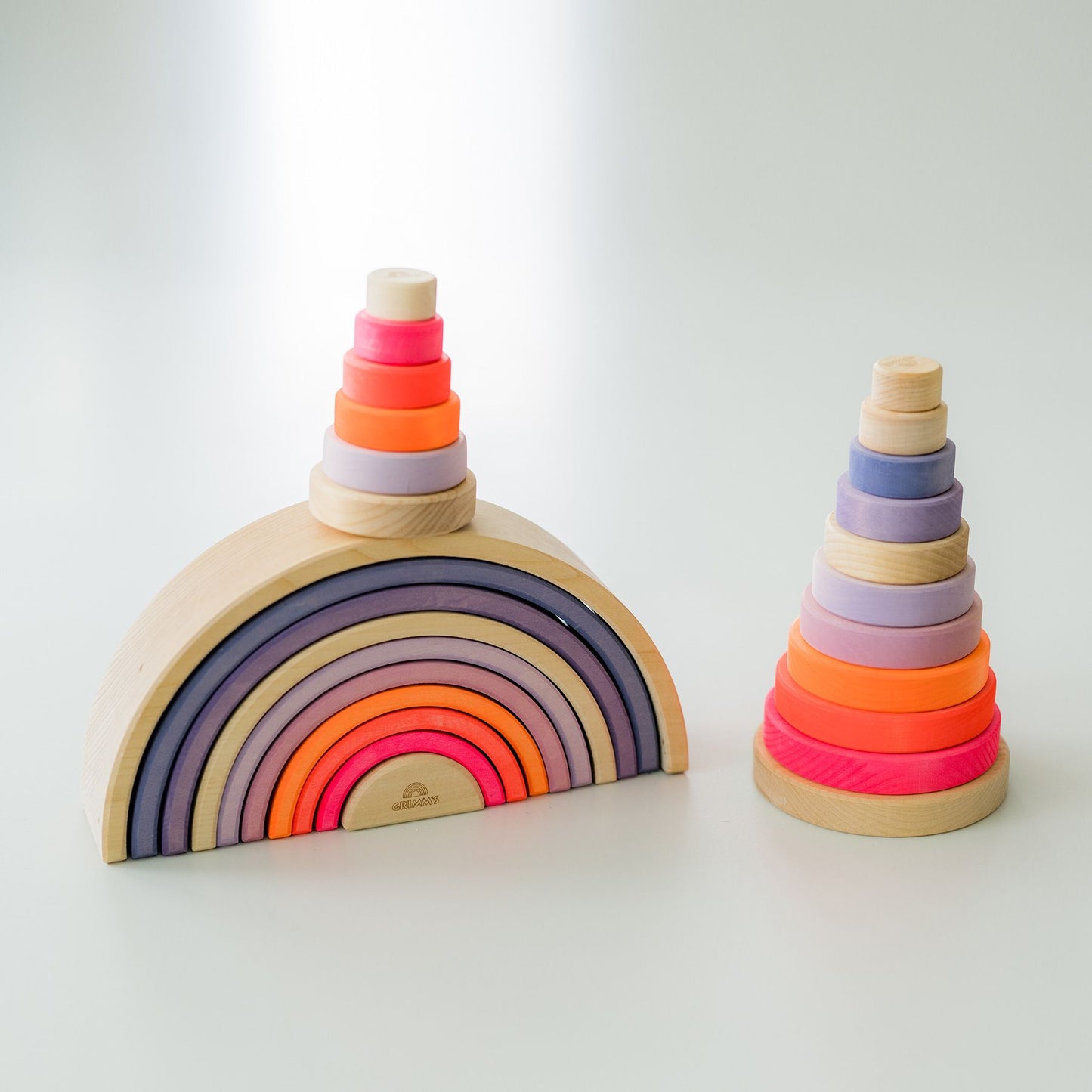 GRIMM'S Small Conical Tower Neon Pink 2023