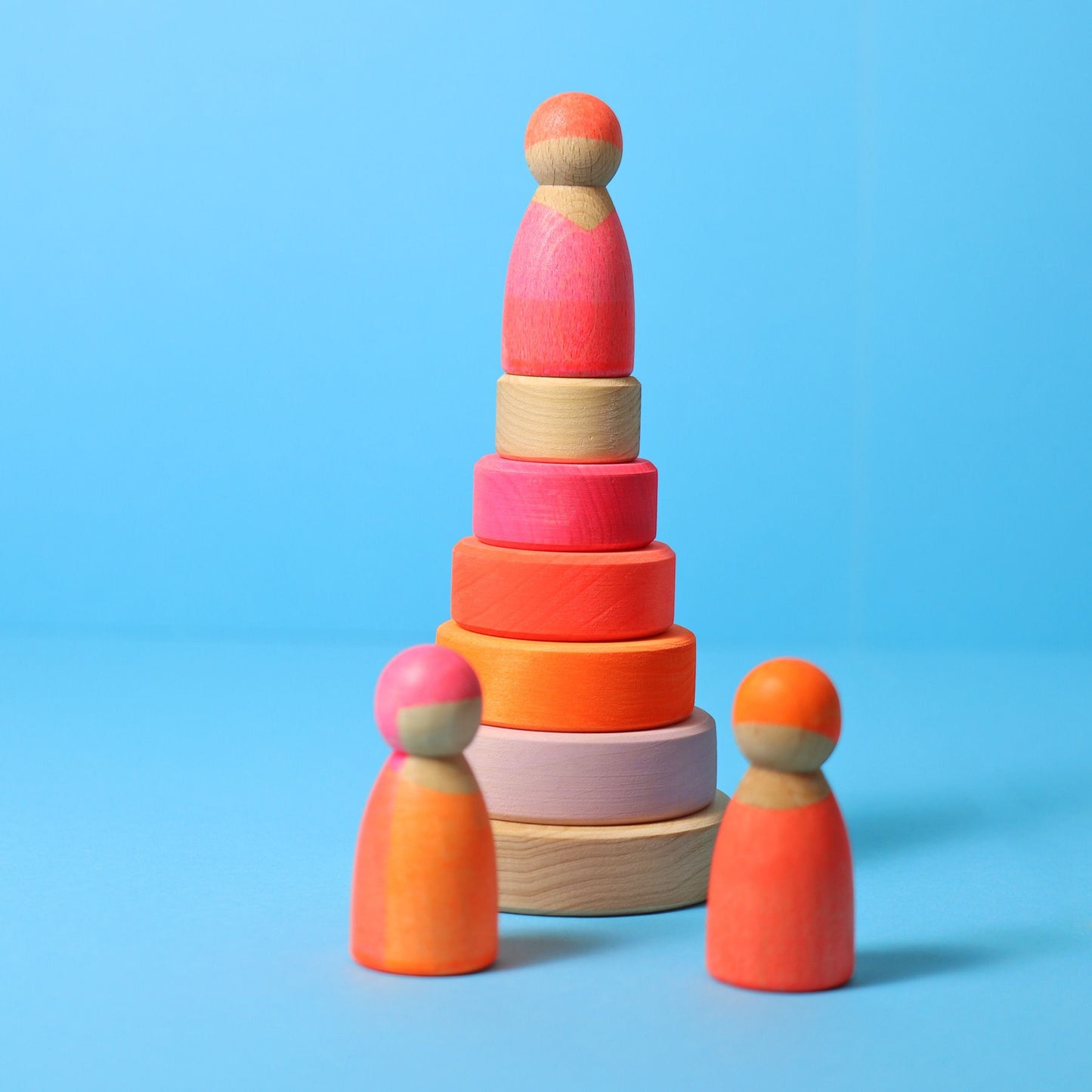 GRIMM'S Small Conical Tower Neon Pink 2023