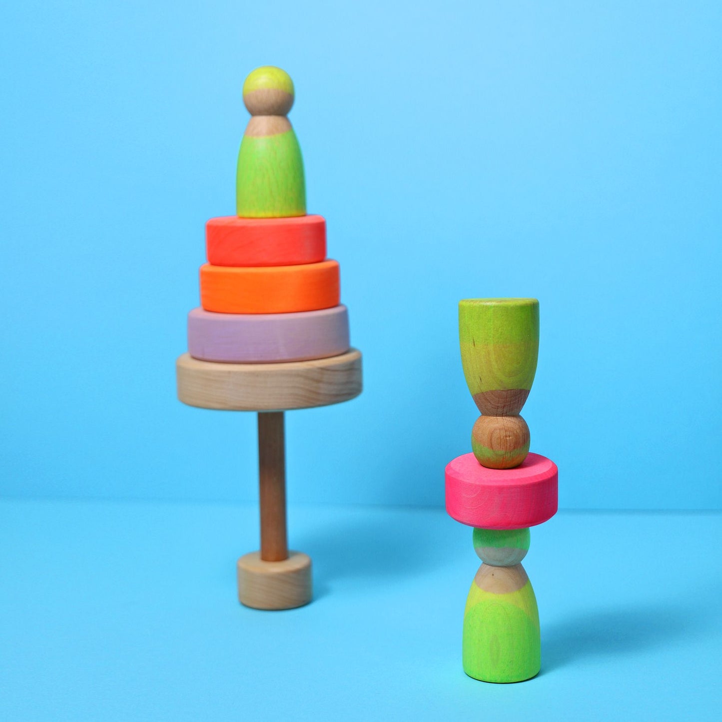 GRIMM'S Small Conical Tower Neon Pink 2023