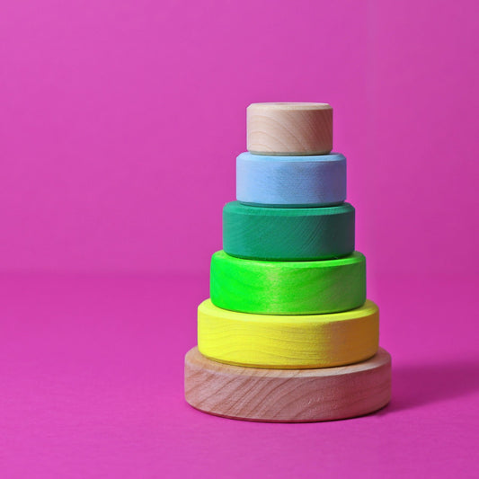GRIMM'S Small Conical Tower Neon Green 2023