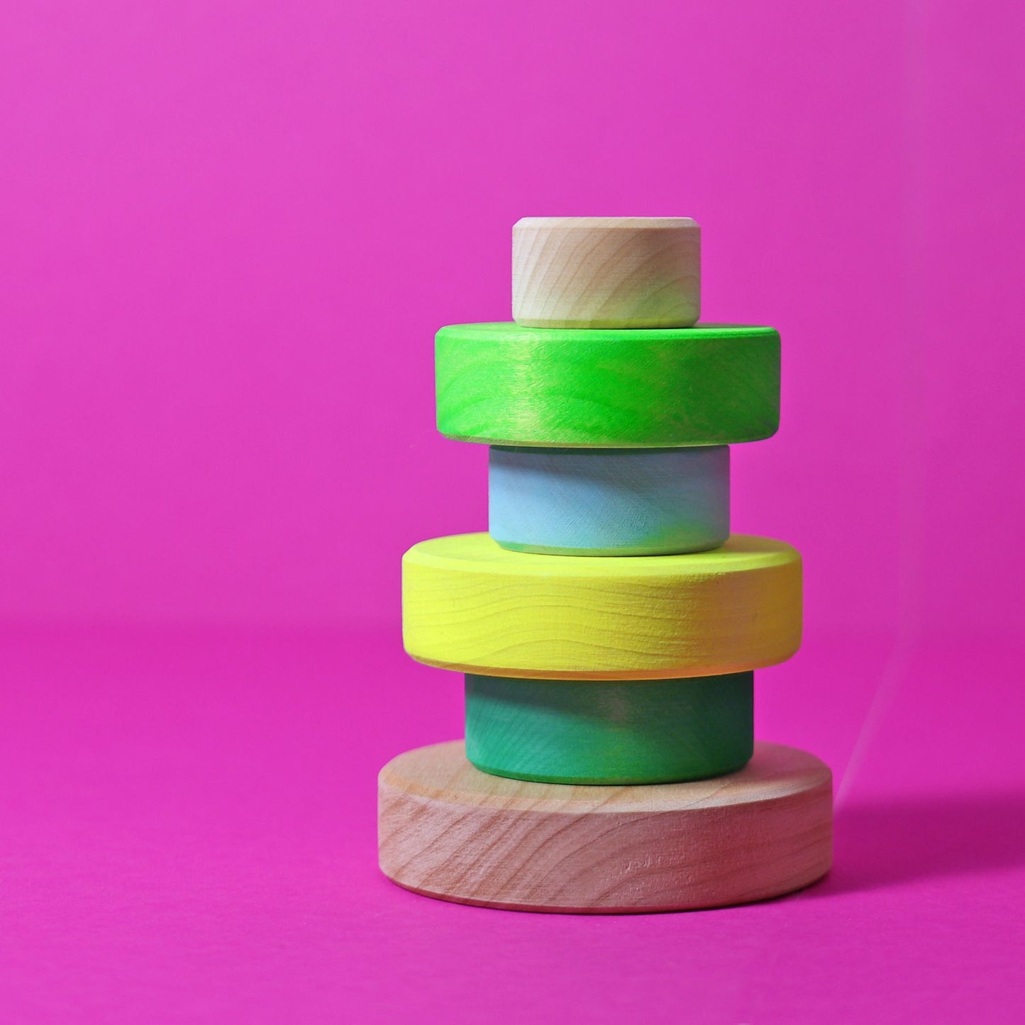 GRIMM'S Small Conical Tower Neon Green 2023