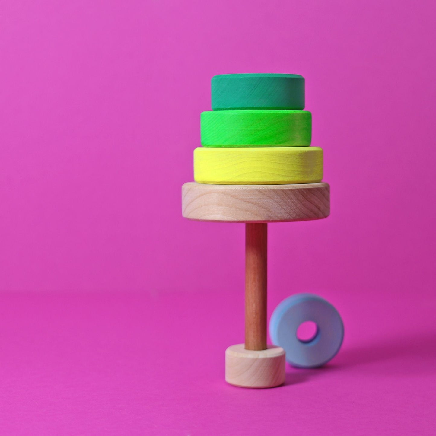 GRIMM'S Small Conical Tower Neon Green 2023