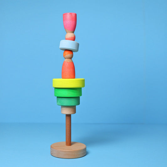 GRIMM'S Small Conical Tower Neon Green 2023