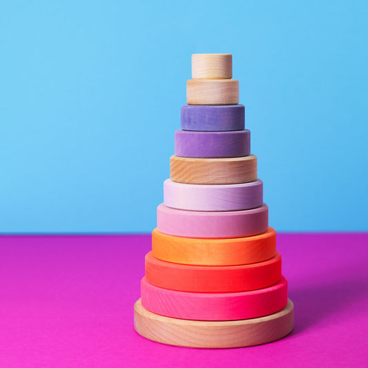 GRIMM'S Conical Tower Neon Pink 2023