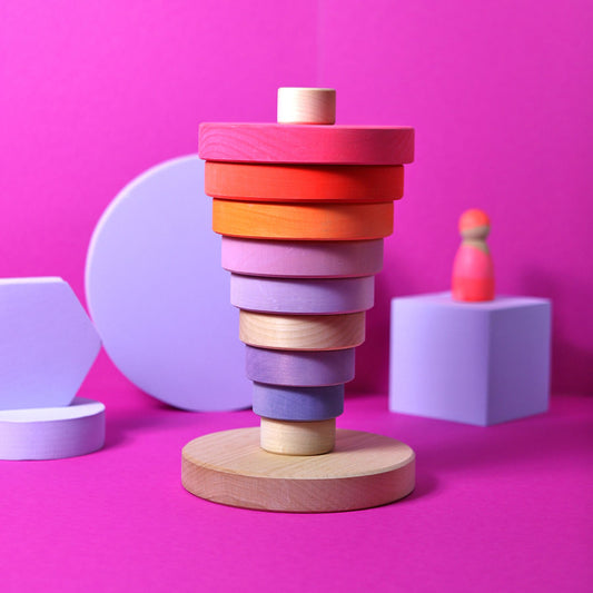 GRIMM'S Conical Tower Neon Pink 2023
