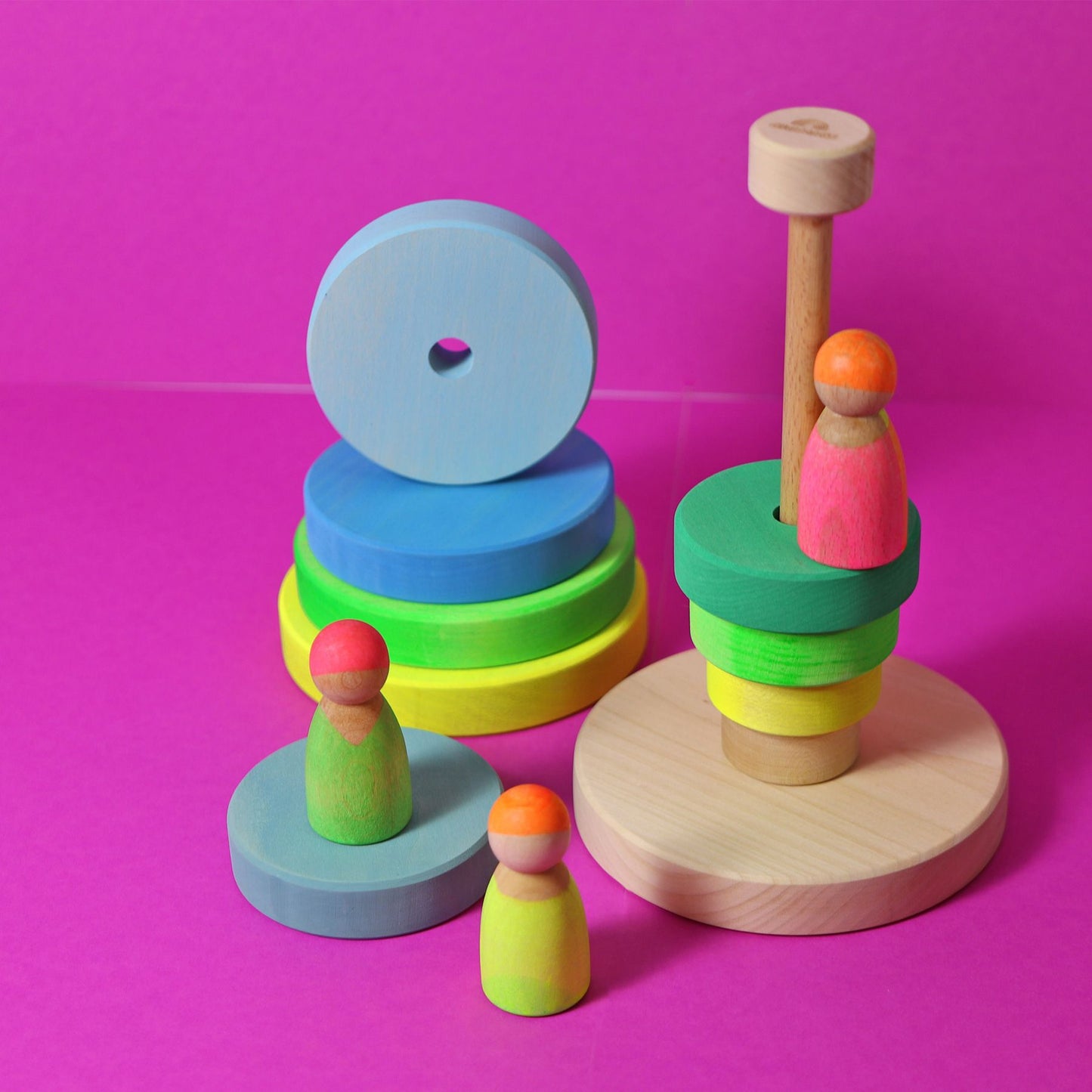 GRIMM'S Conical Tower Neon Green 2023