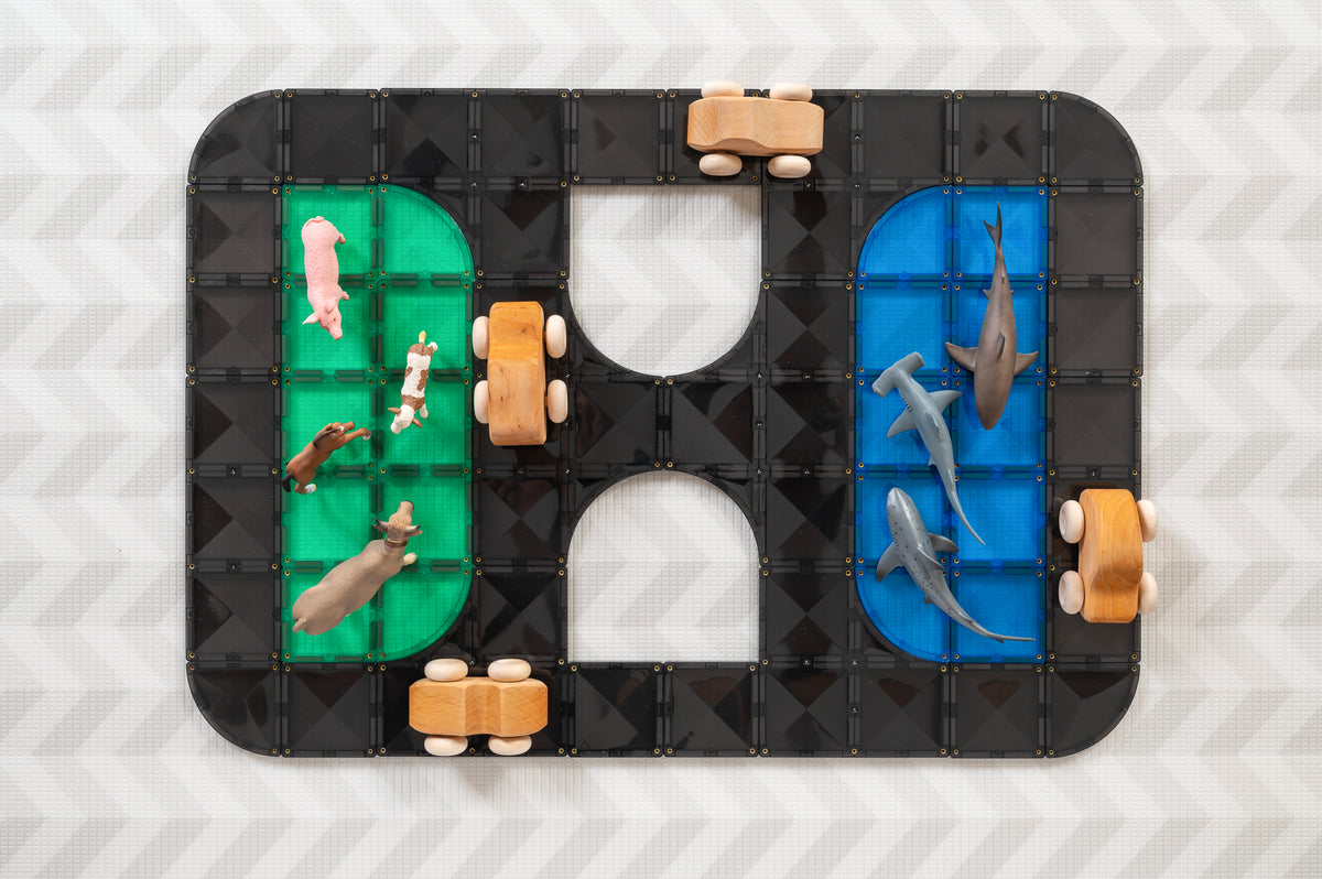 CONNETIX Roads Creative Pack 48pc - Bueno Blocks