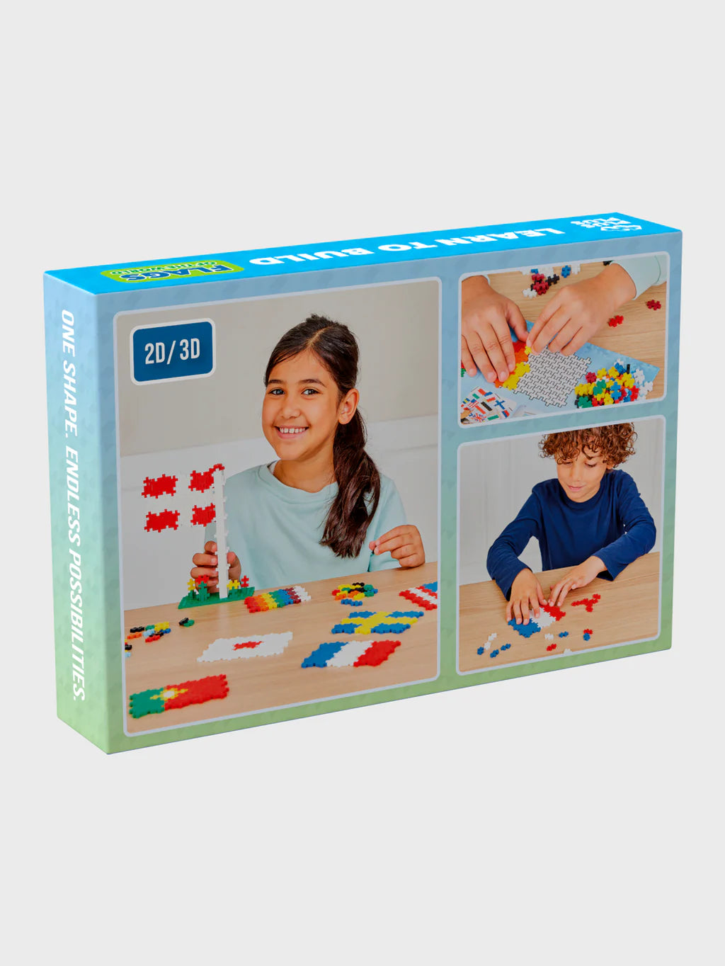 PLUS PLUS Learn to Build Flags of the World 700pcs - Bueno Blocks