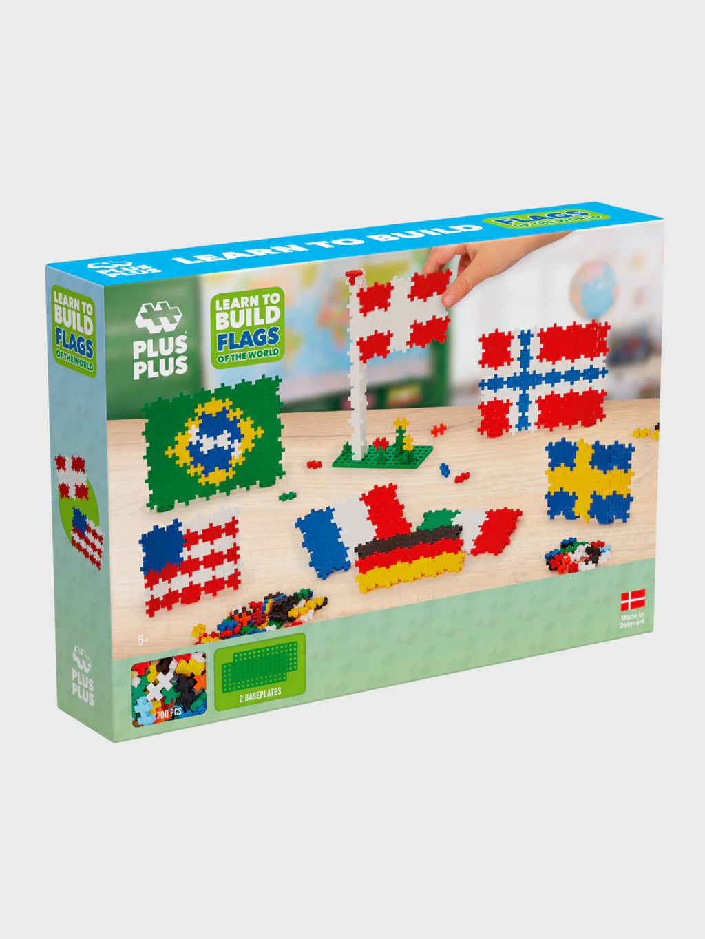 PLUS PLUS Learn to Build Flags of the World 700pcs
