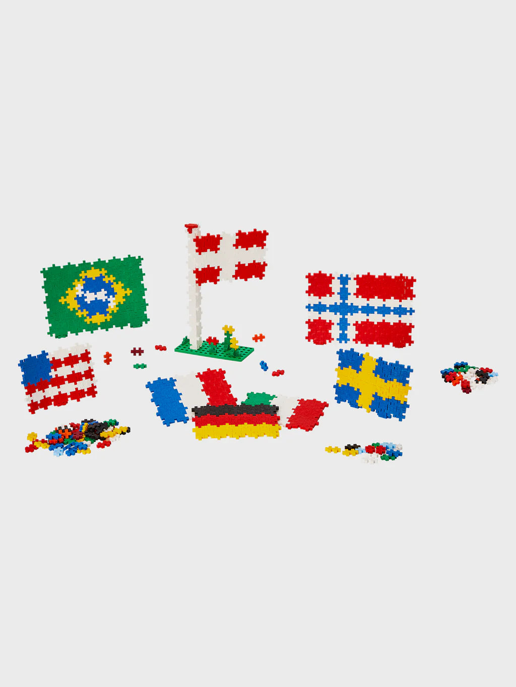 PLUS PLUS Learn to Build Flags of the World 700pcs - Bueno Blocks