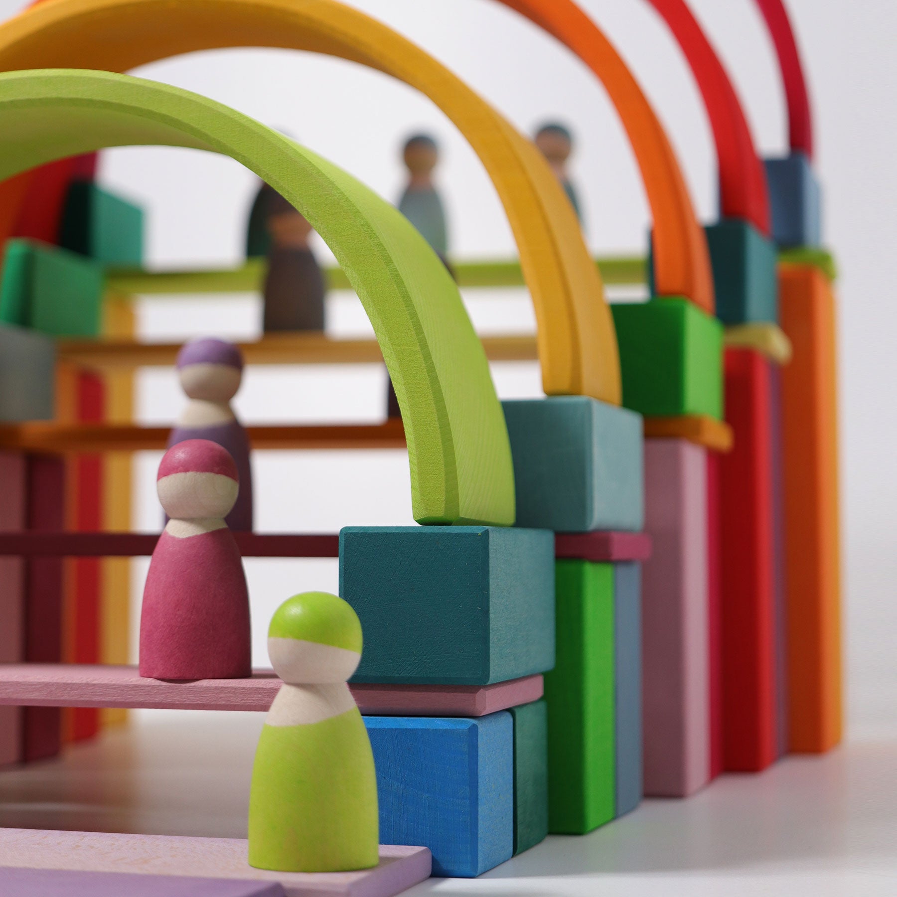 Grimm's Large Rainbow - Bueno Blocks