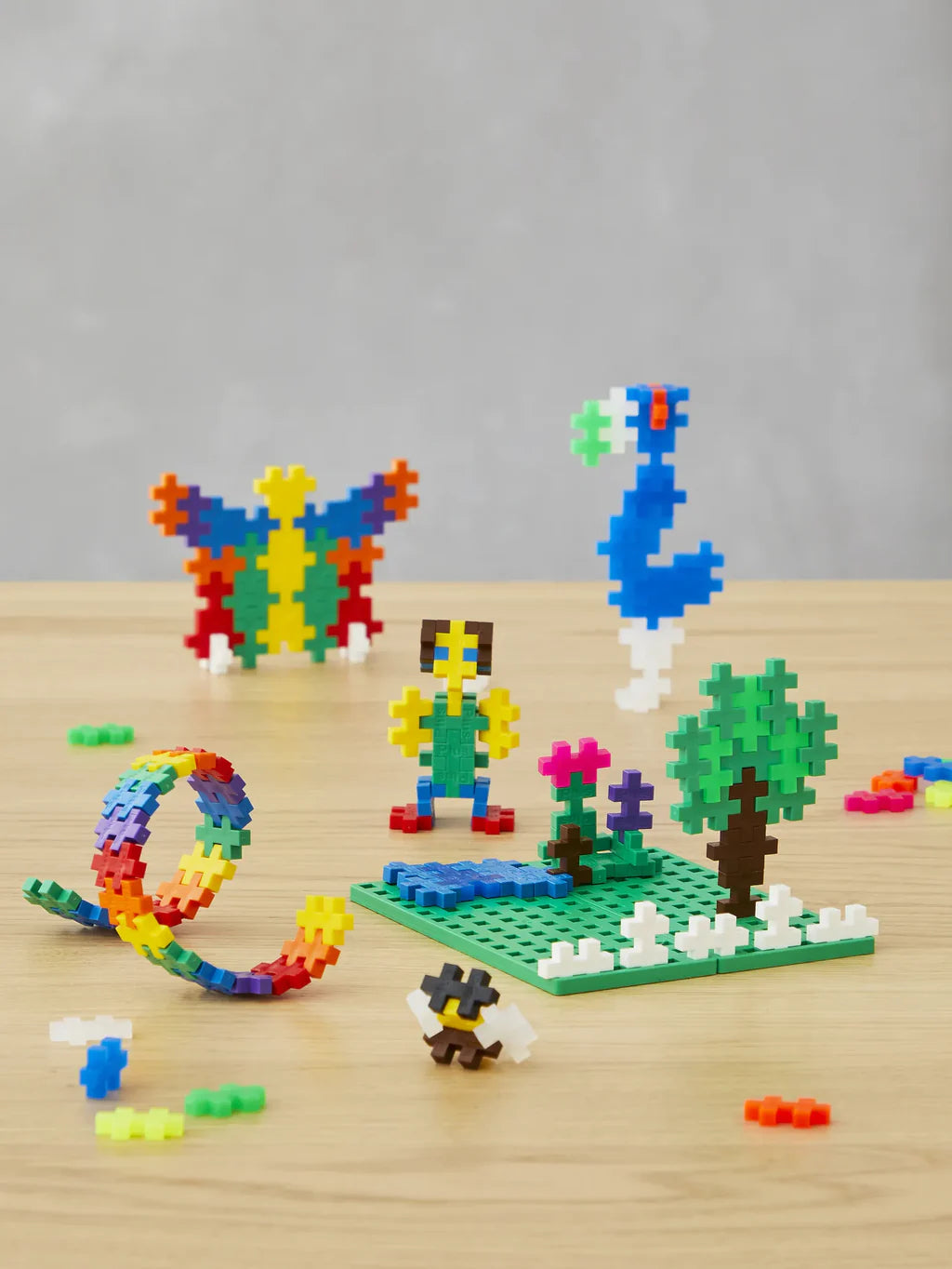 PLUS PLUS Suitcase Blue 600pcs - Bueno Blocks