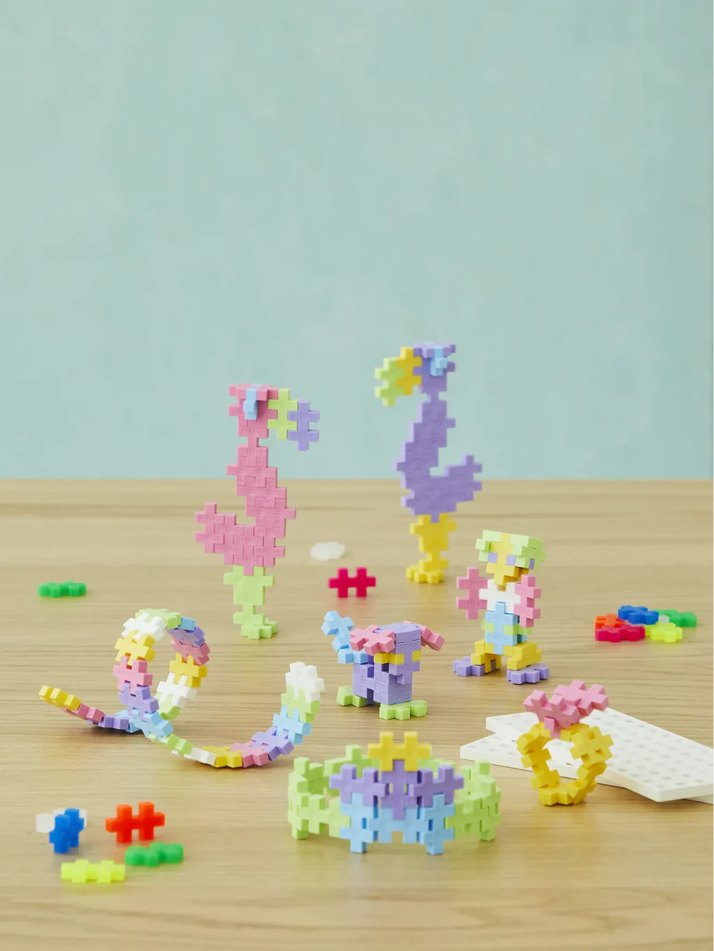 PLUS PLUS Suitcase Purple 600pcs - Bueno Blocks