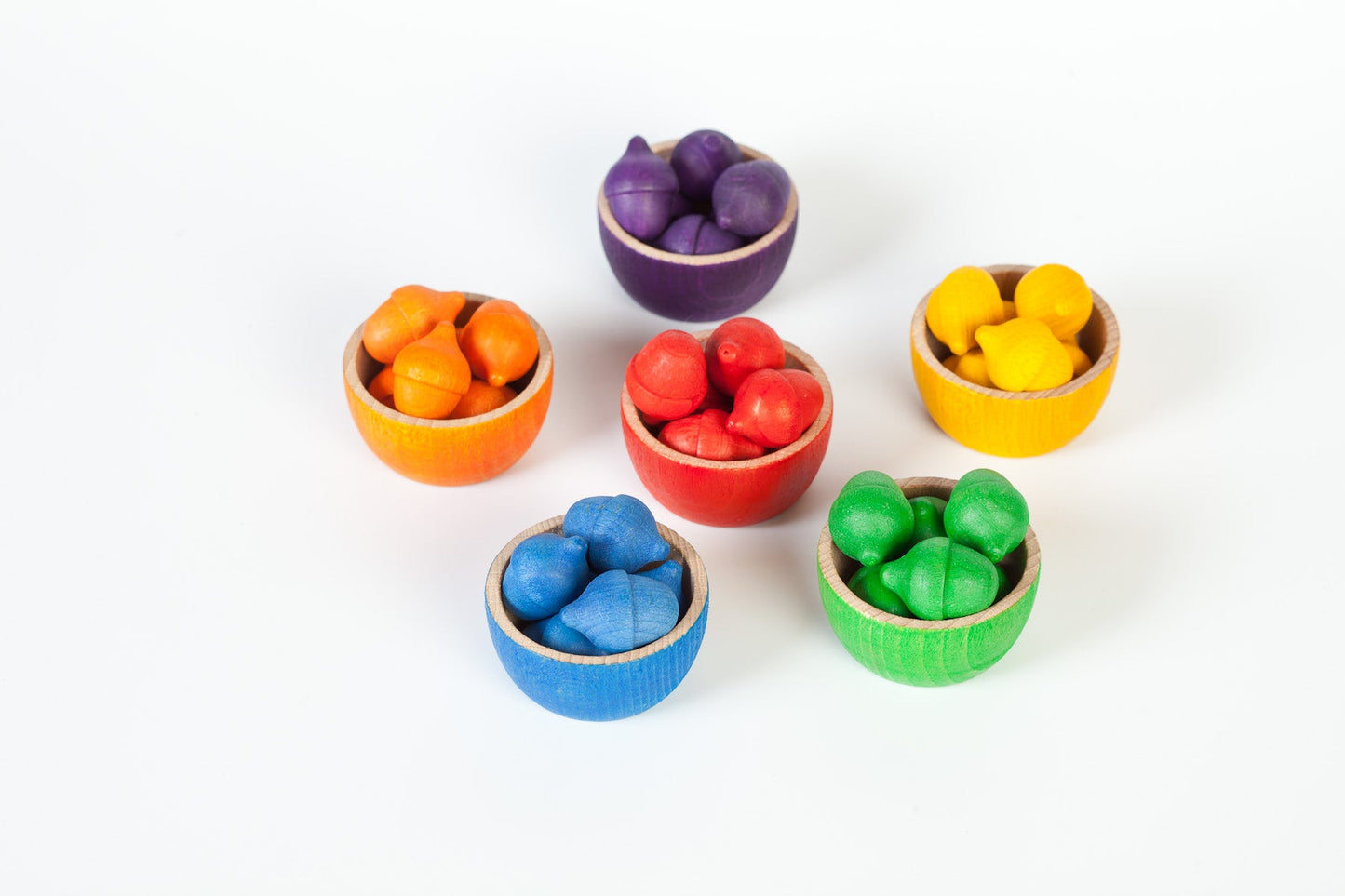 Grapat Bowls & Acorns - Bueno Blocks