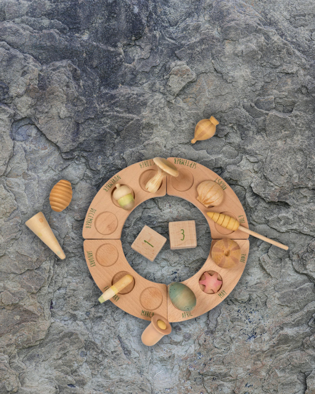 BUNDLE GRAPAT Perpetual Calender + Wonder - Bueno Blocks