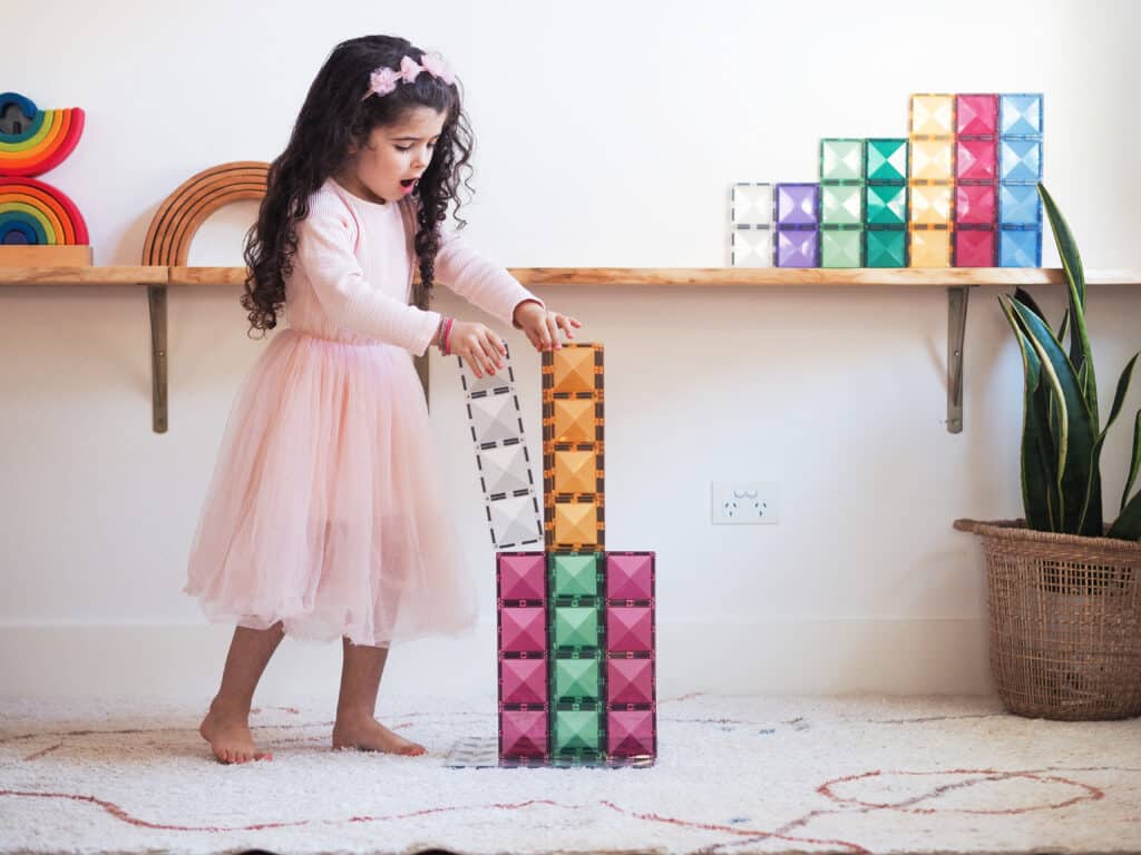 CONNETIX Pastel Rectangle Pack 24pc
