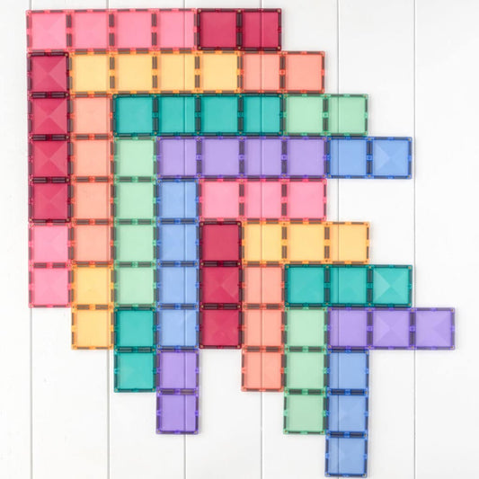 CONNETIX Pastel Rectangle Pack 24pc