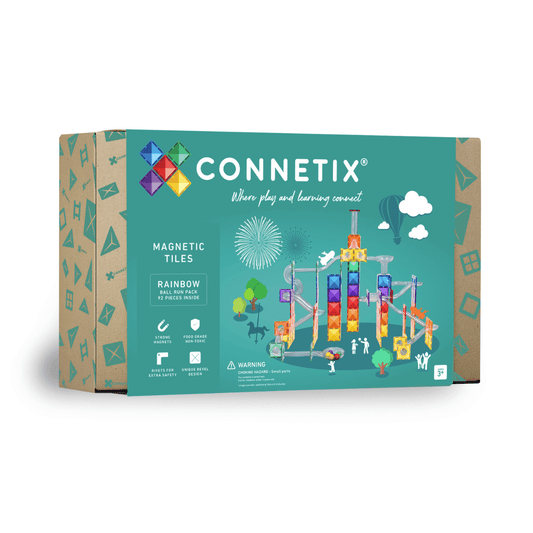 CONNETIX Rainbow Ball Run Pack 92pc