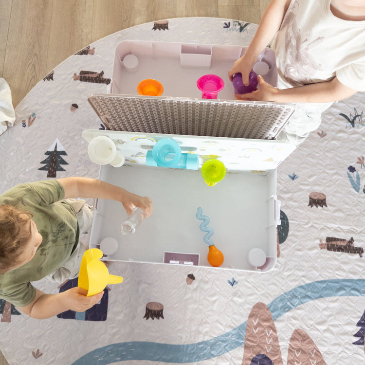 Kingdom Playroom Round Scandi Waterproof Play Mat