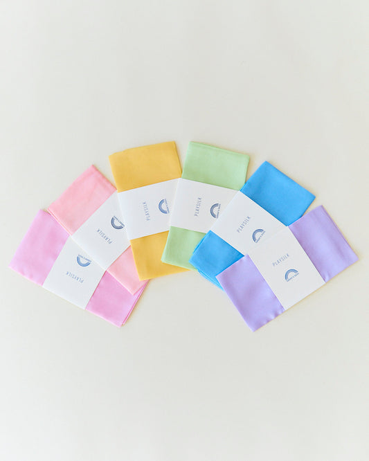 BUNDLE Sarah's Silks Pastel Playsilk Set
