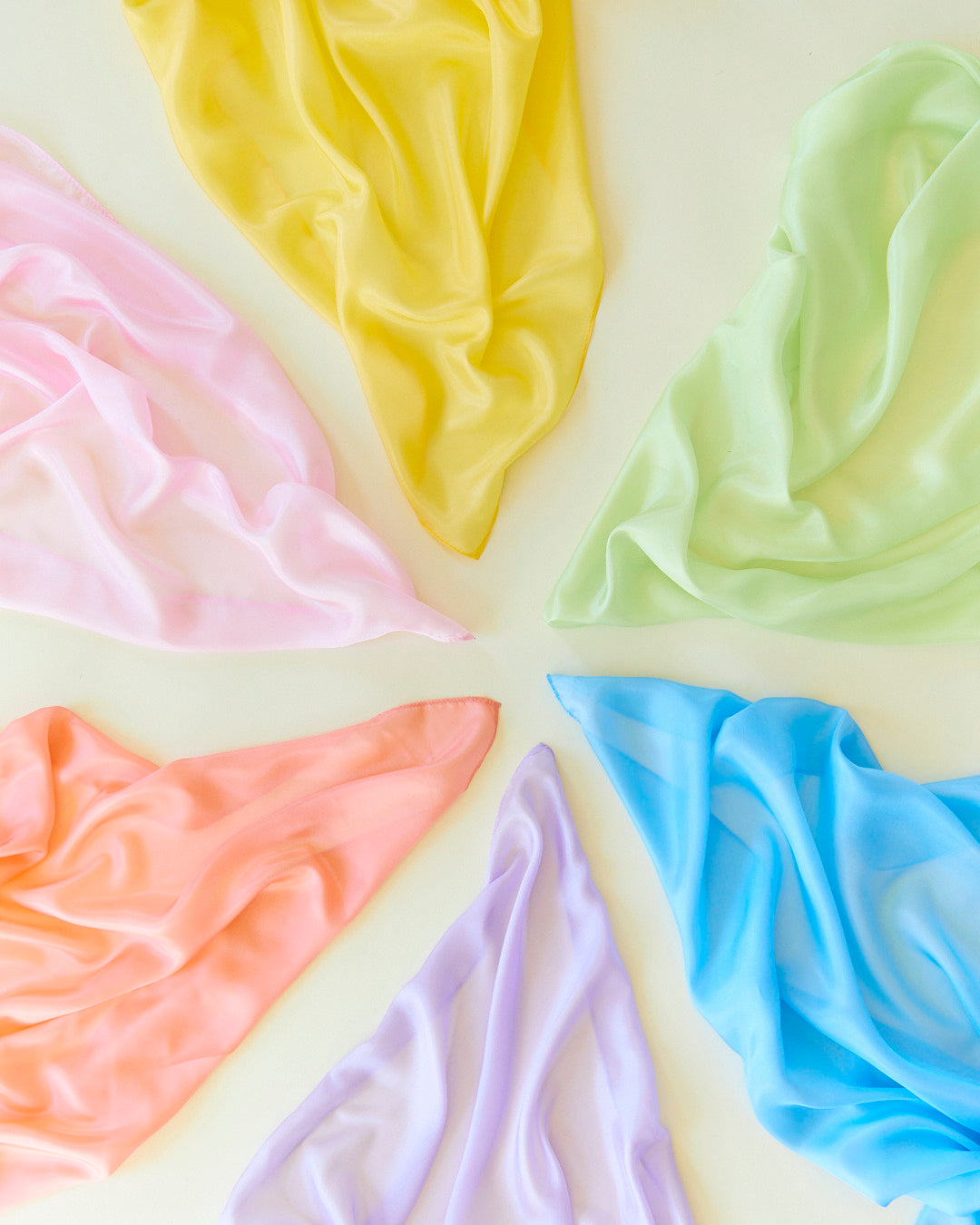 BUNDLE Sarah's Silks Pastel Playsilk Set