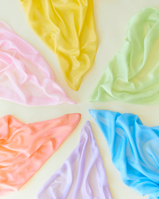 BUNDLE Sarah's Silks Pastel Playsilk Set