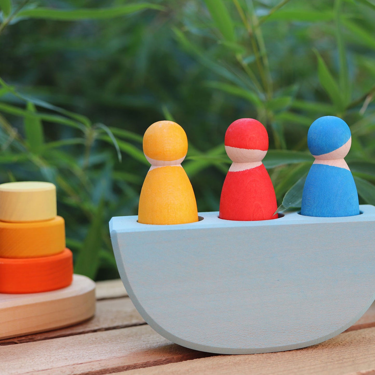 Grimm's Three in a Boat - Bueno Blocks