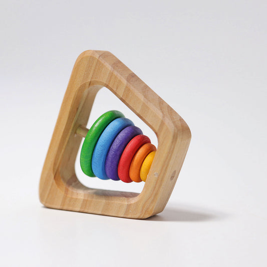 Grimm's Rattle Pyramid - Bueno Blocks