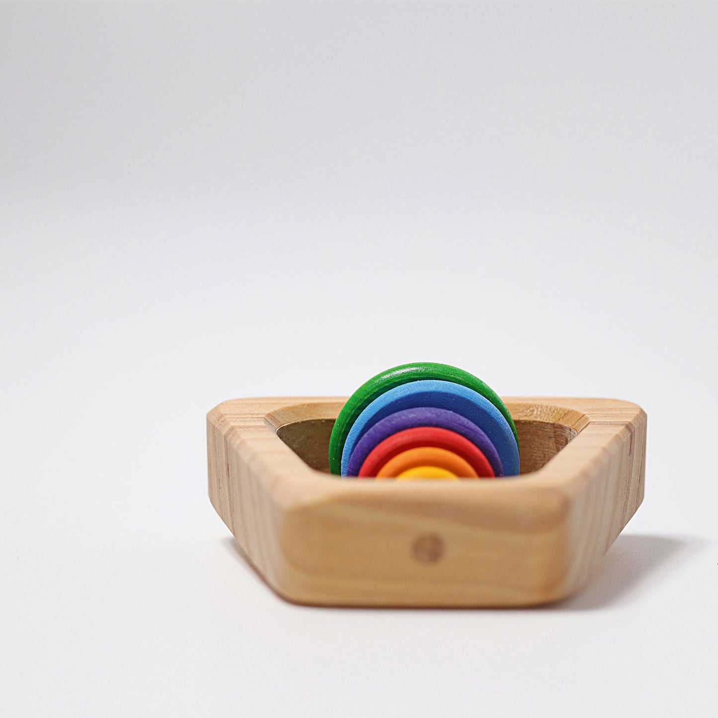 Grimm's Rattle Pyramid - Bueno Blocks