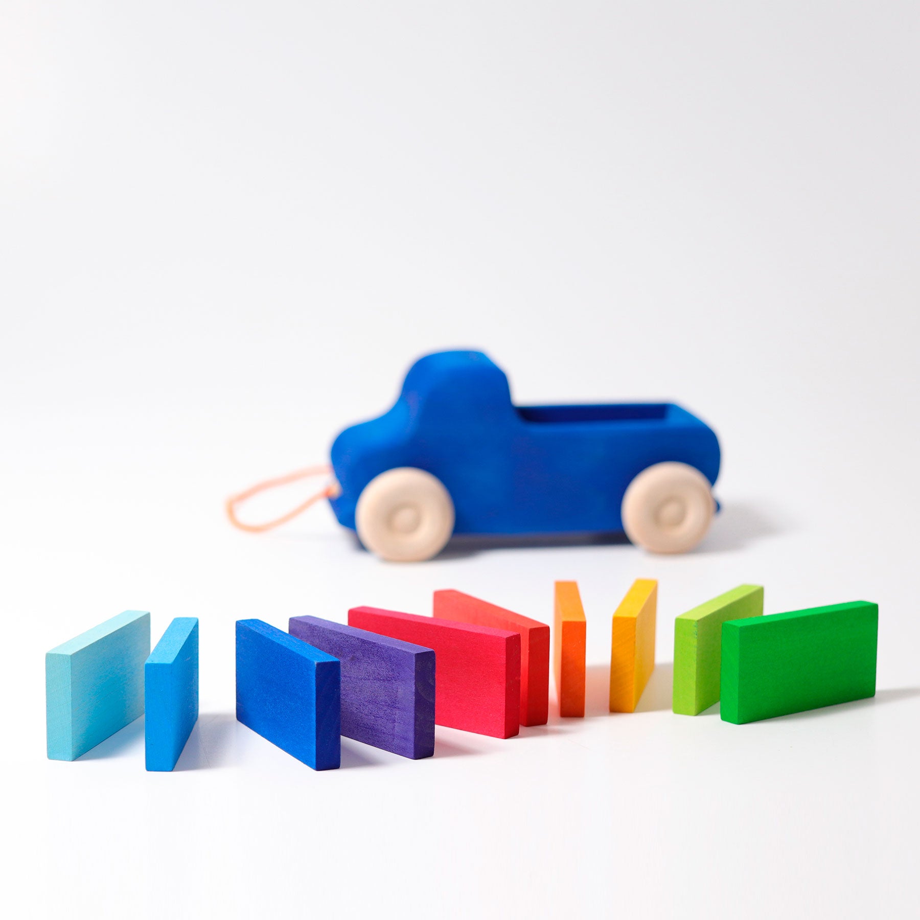 Grimm's Pull Along Truck - Bueno Blocks