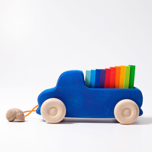 Grimm's Pull Along Truck - Bueno Blocks