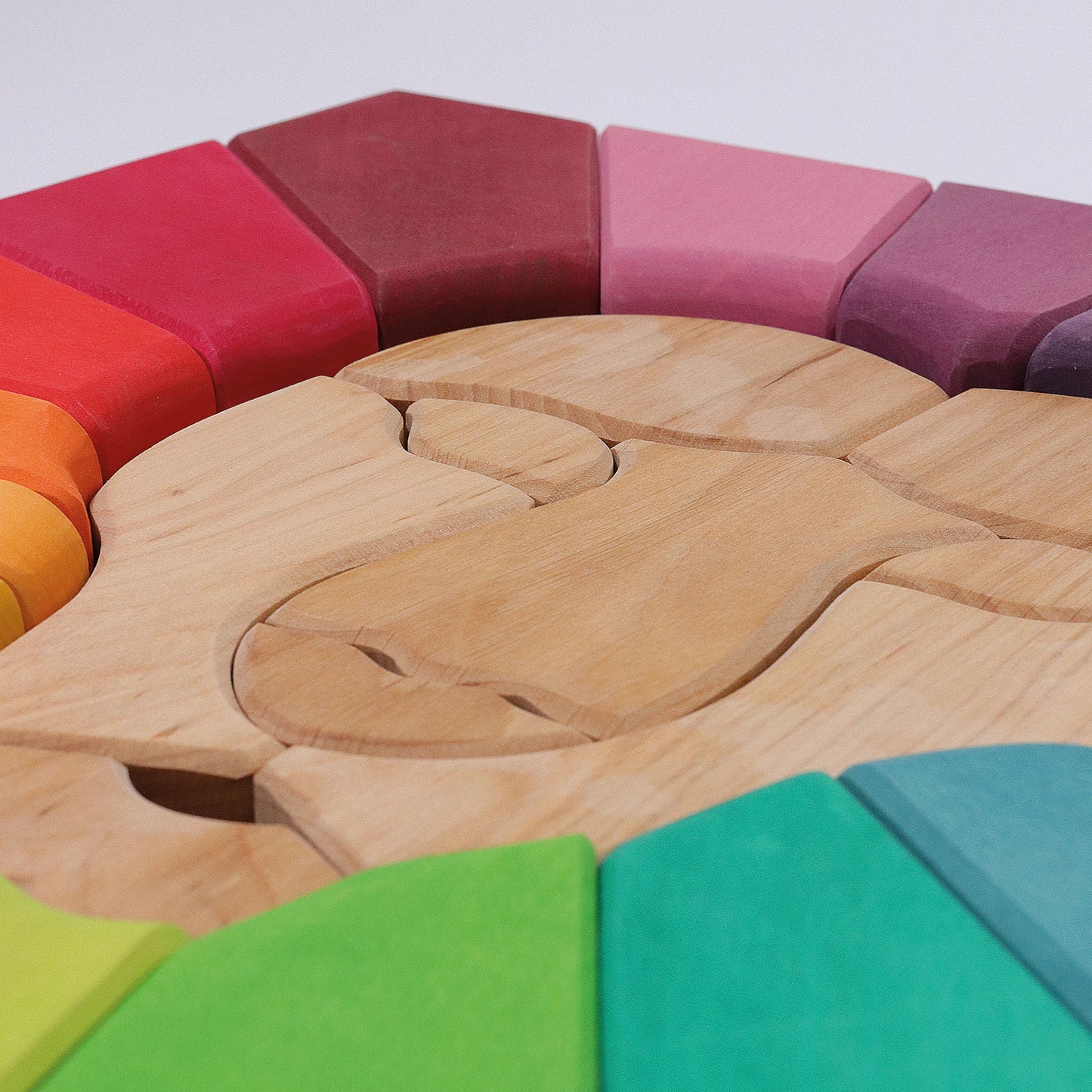 Grimm's Building Set Rainbow Lion - Bueno Blocks