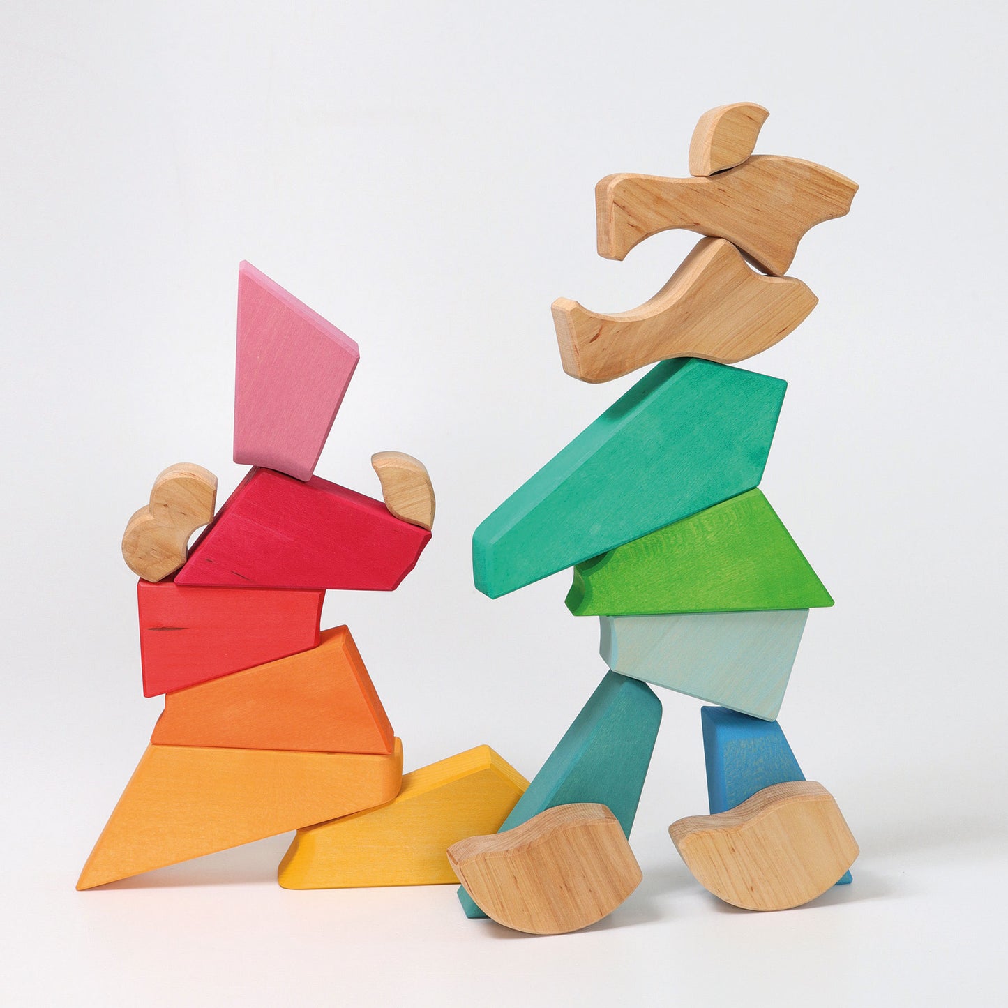 Grimm's Building Set Rainbow Lion - Bueno Blocks