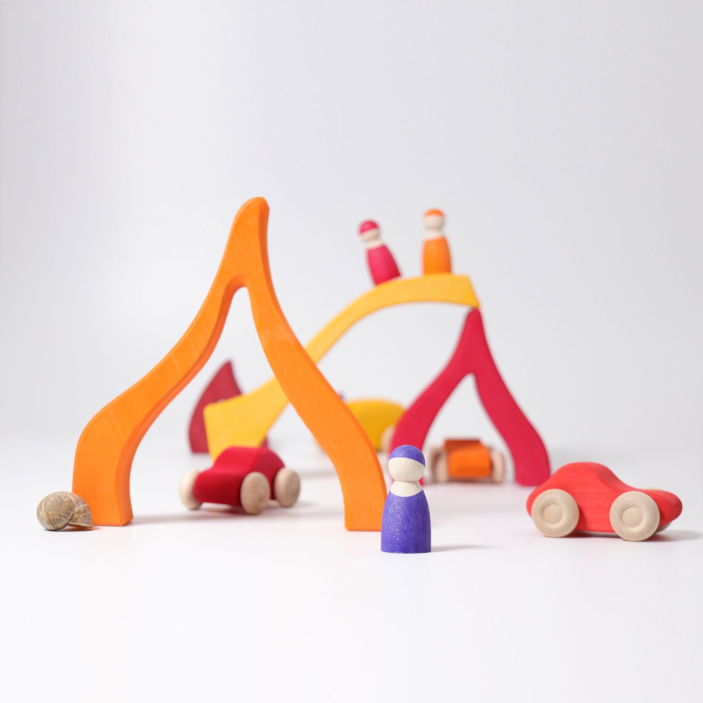Grimm's Four Elements Building Set - Bueno Blocks
