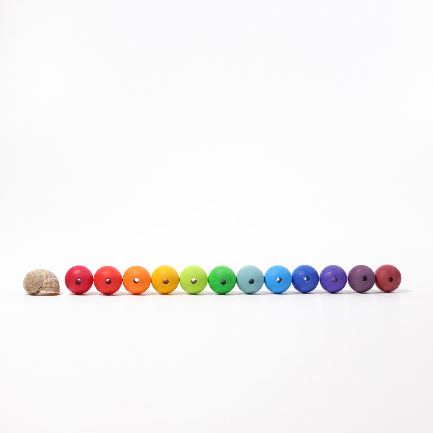 GRIMM'S 36 Large Wooden Beads