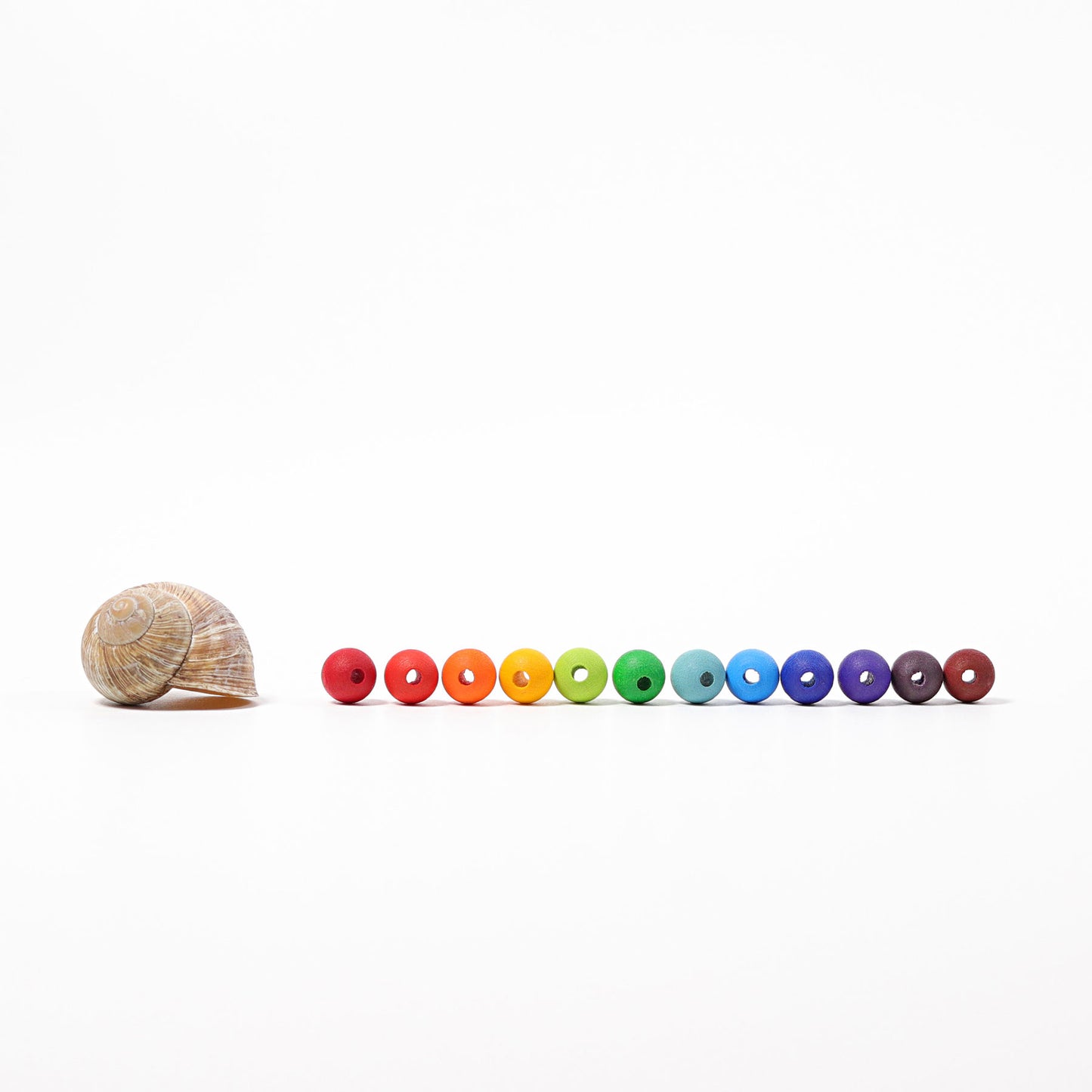GRIMM'S 120 Small Wooden Beads
