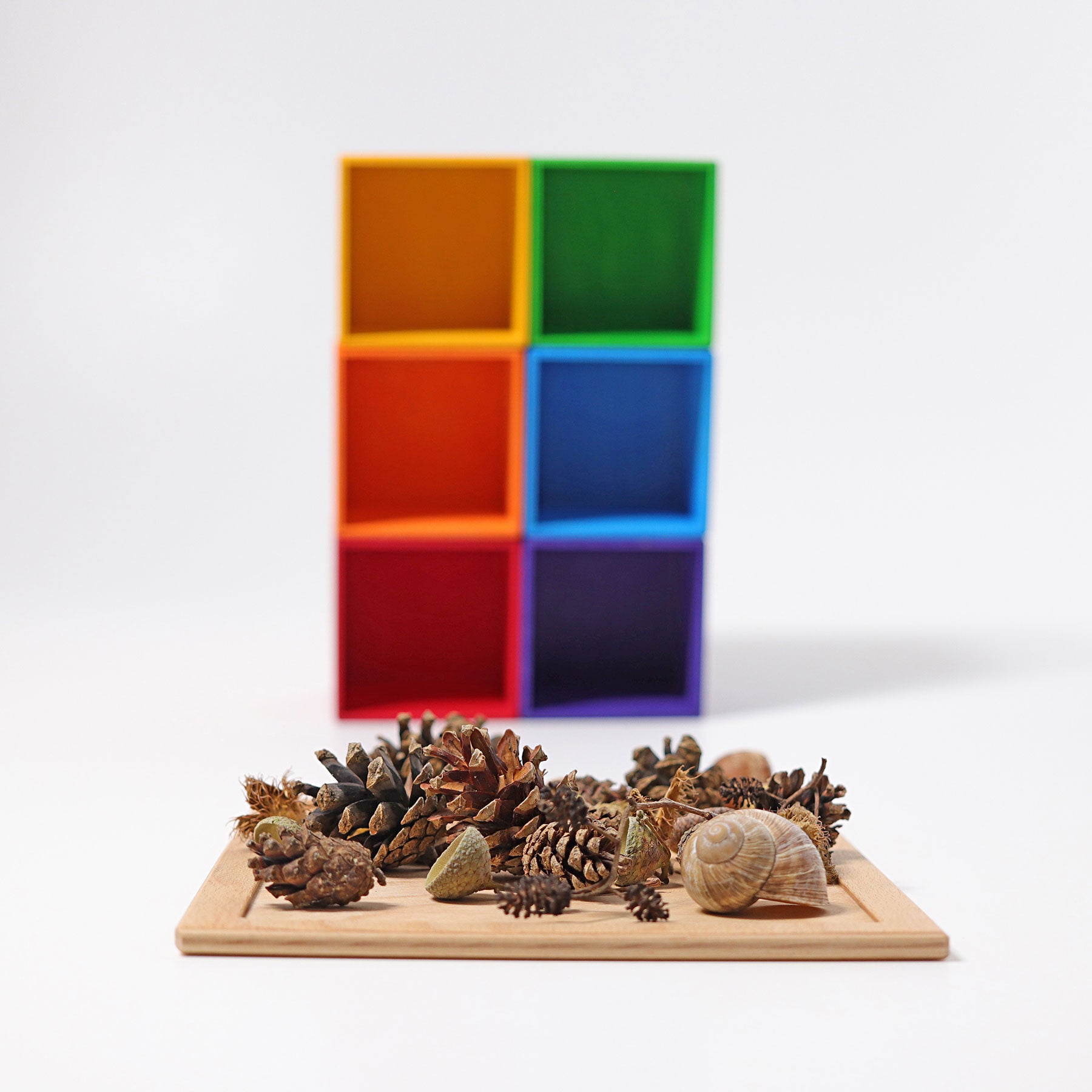 Grimm's 6-piece Sorting Helper - Bueno Blocks