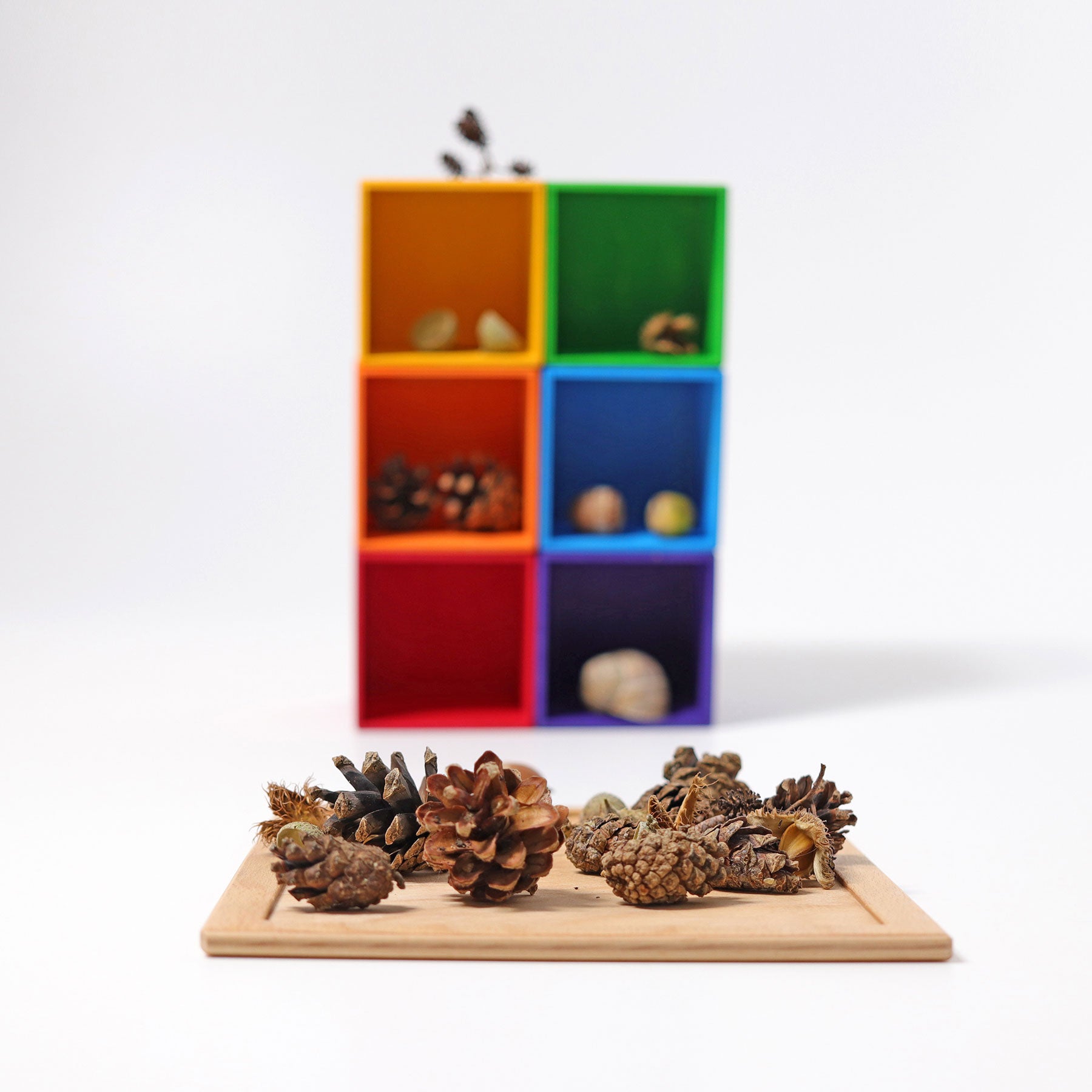 Grimm's 6-piece Sorting Helper - Bueno Blocks