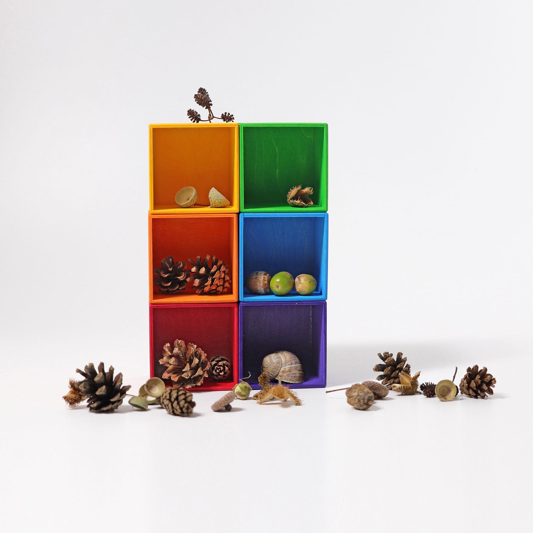 Grimm's 6-piece Sorting Helper - Bueno Blocks