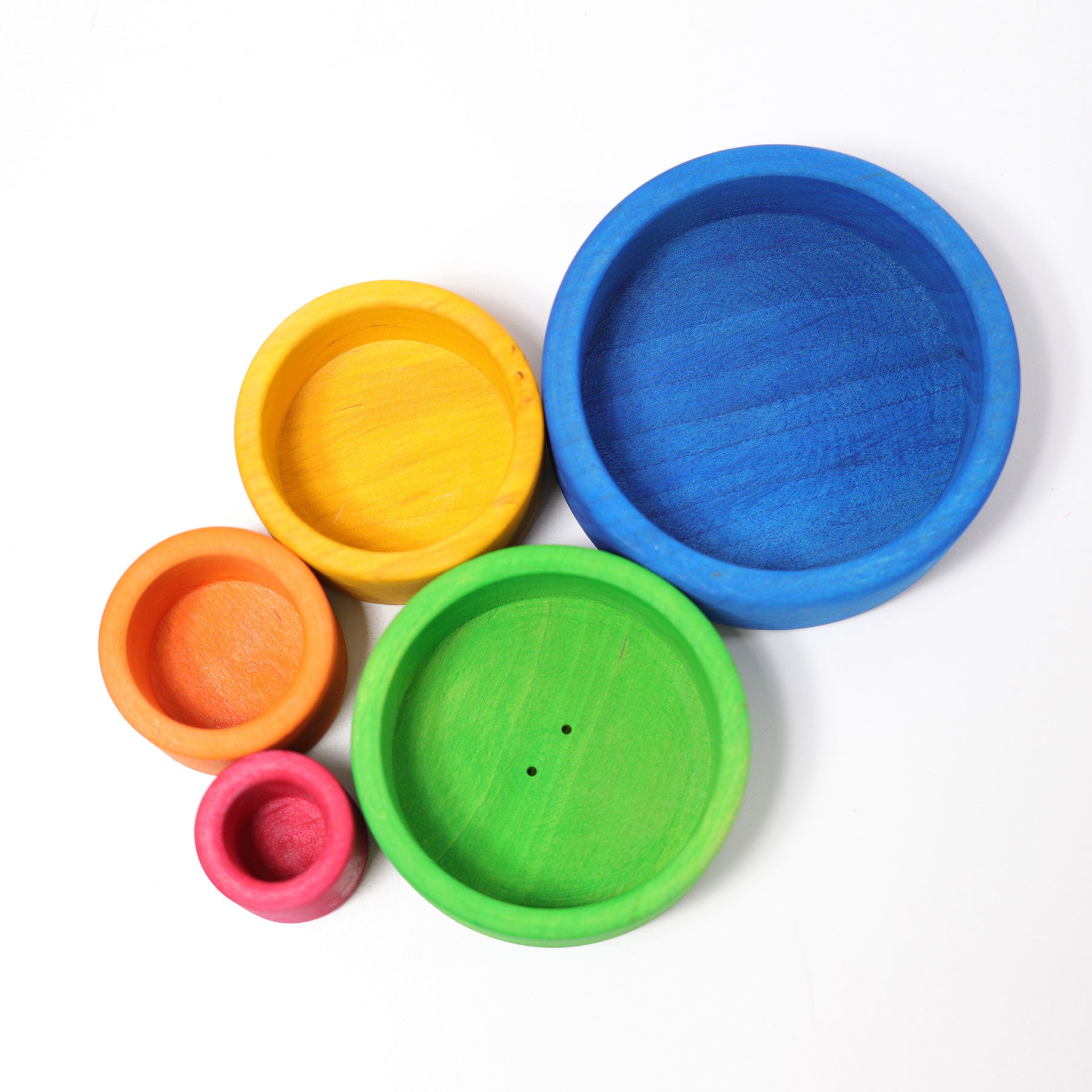 Grimm's Set of Bowls Blue - Bueno Blocks