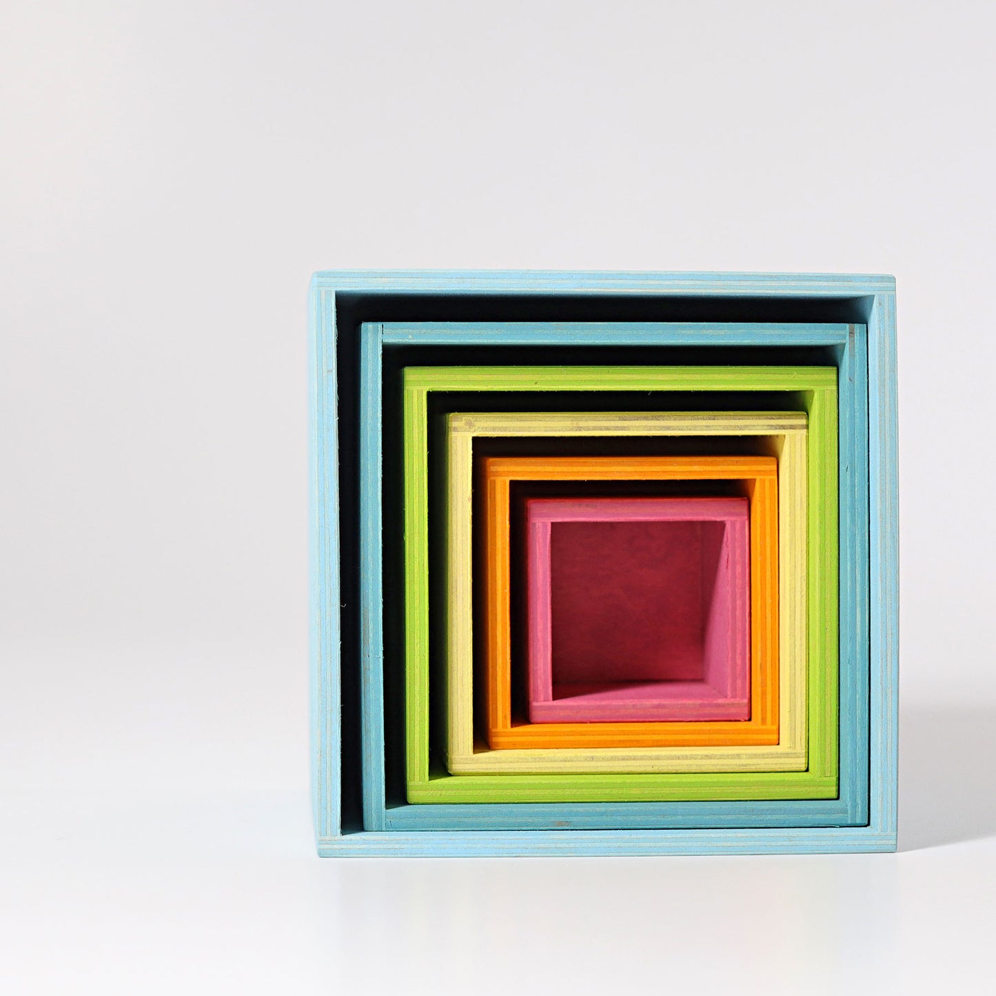 Grimm's Large Set of Boxes Pastel - Bueno Blocks