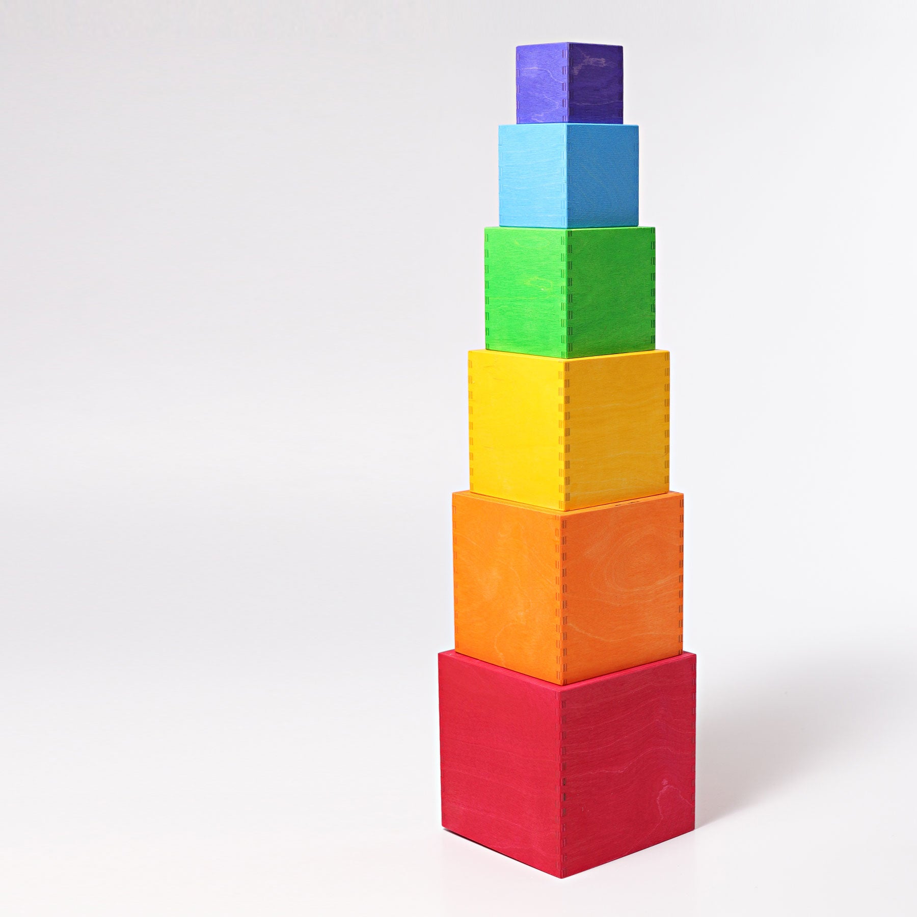 Grimm's Large Set of Boxes Rainbow - Bueno Blocks