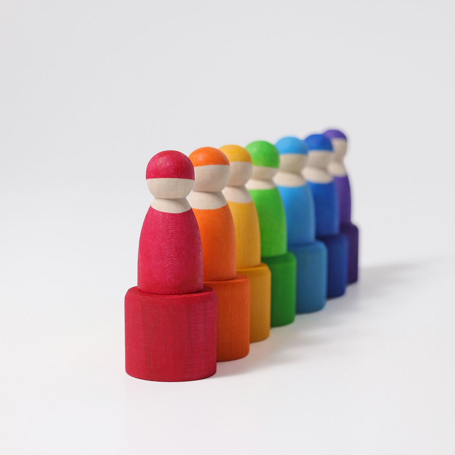 Grimm's Seven Friends in Bowls - Bueno Blocks