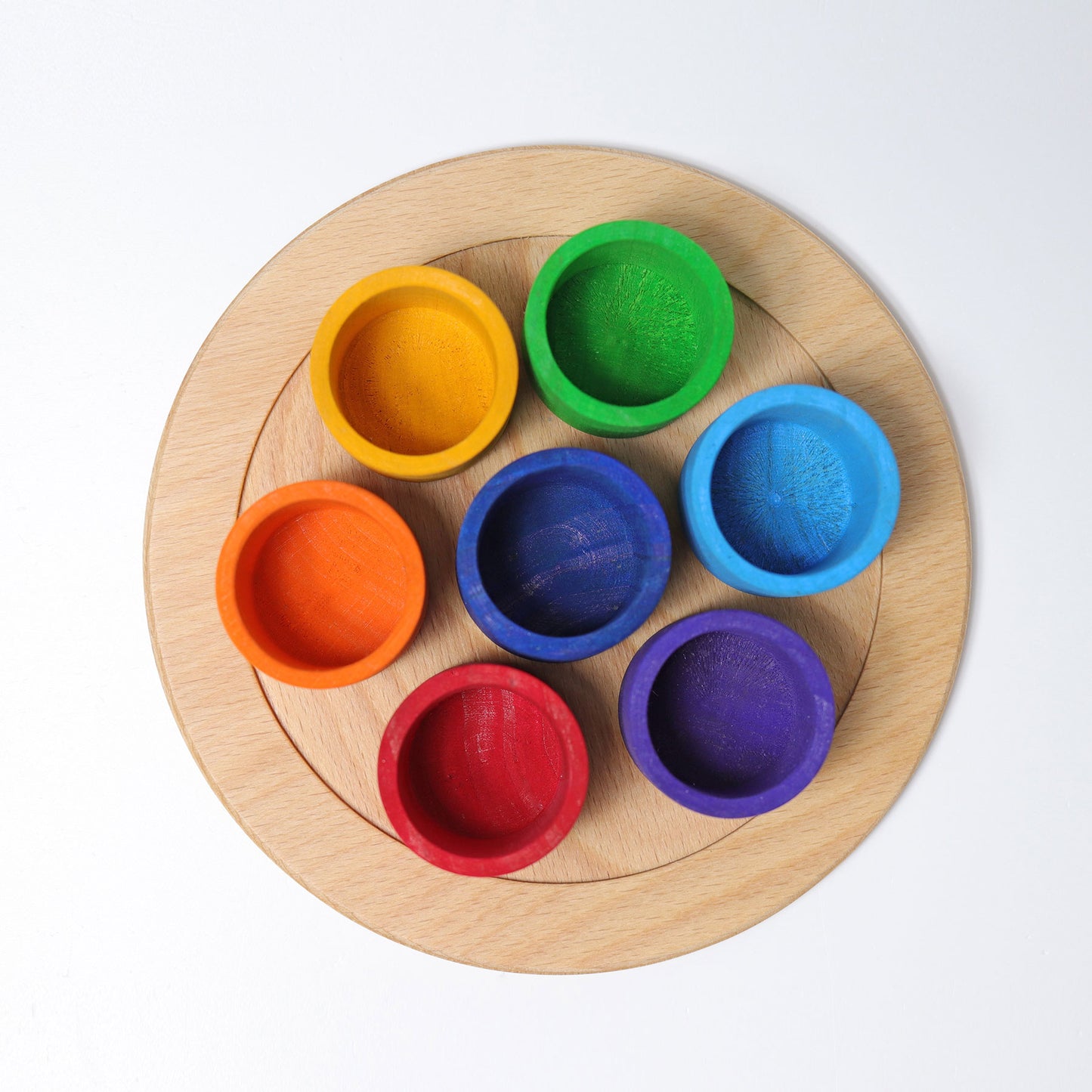 Grimm's Seven Friends in Bowls - Bueno Blocks