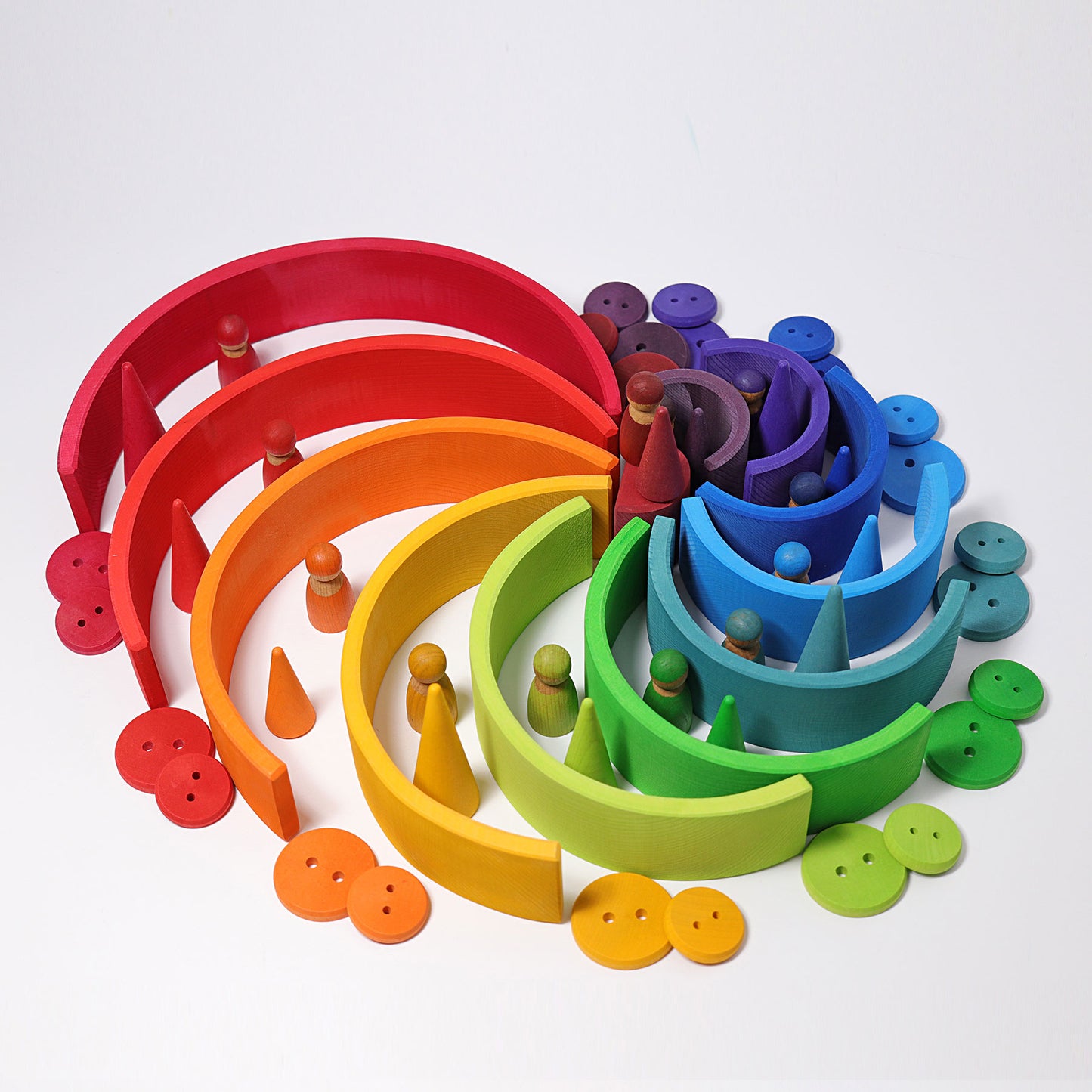 Grimm's Large Rainbow - Bueno Blocks