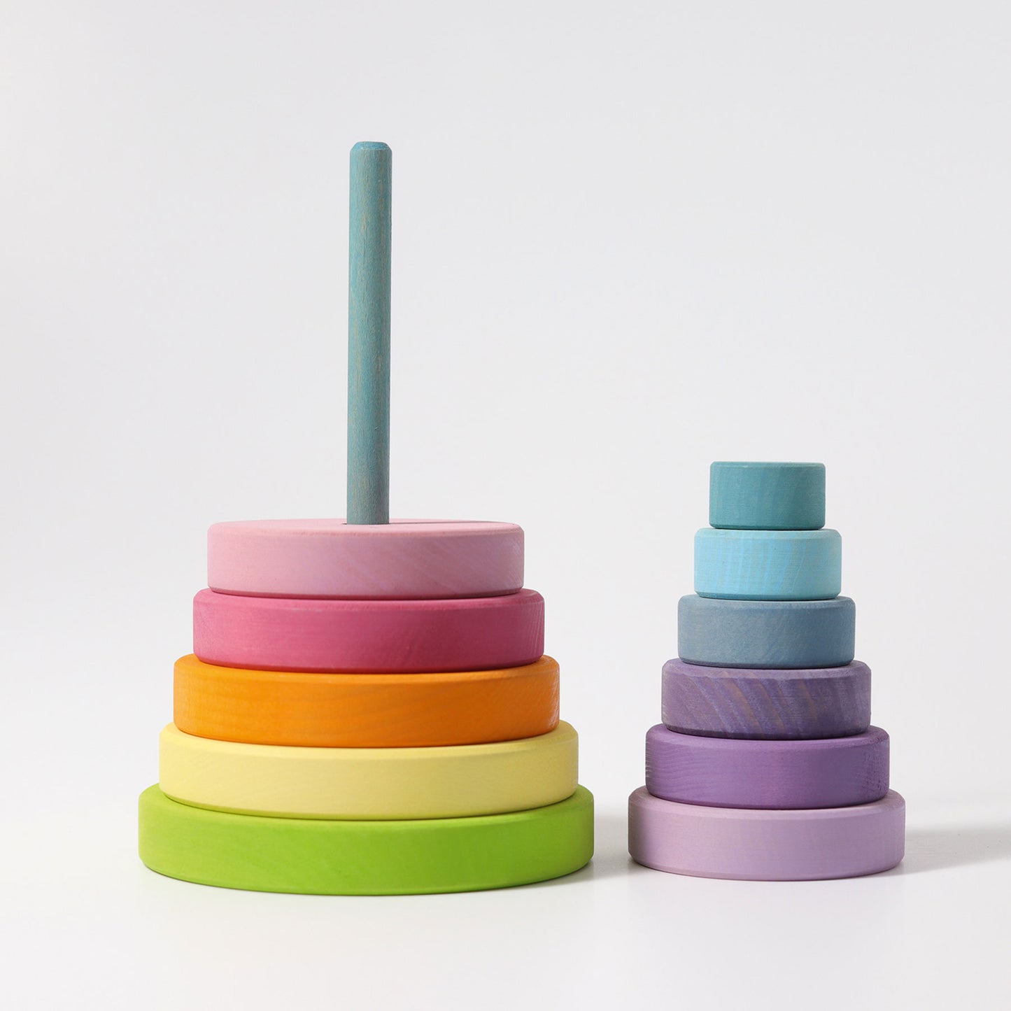 Grimm's Pastel Conical Tower - Bueno Blocks